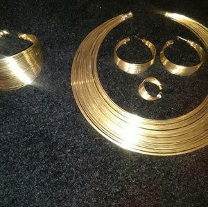 Hand made Indian jewelry set