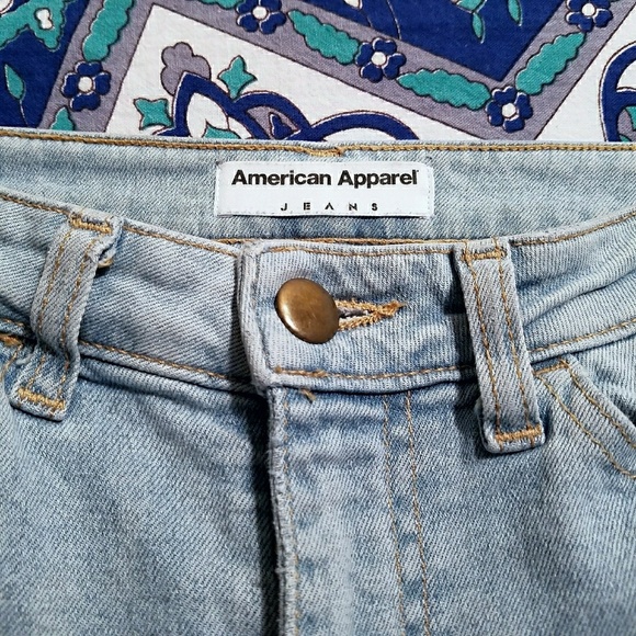 American Apparel High Waisted Jeans - Picture 2 of 5