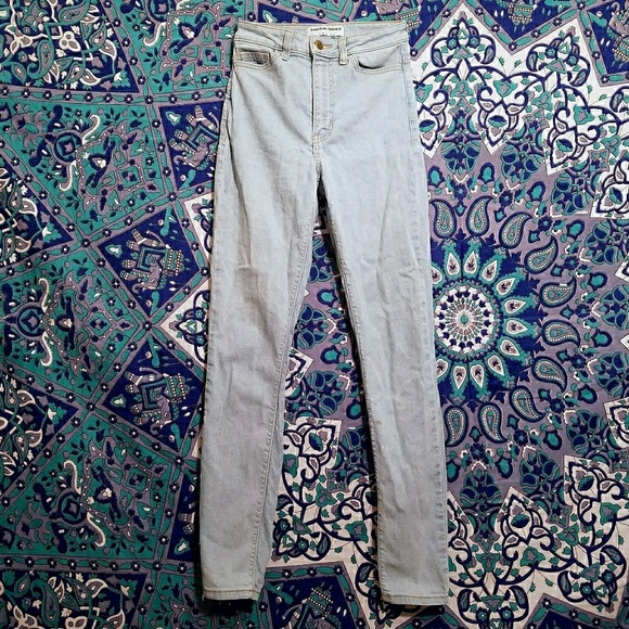 American Apparel High Waisted Jeans - Picture 3 of 5