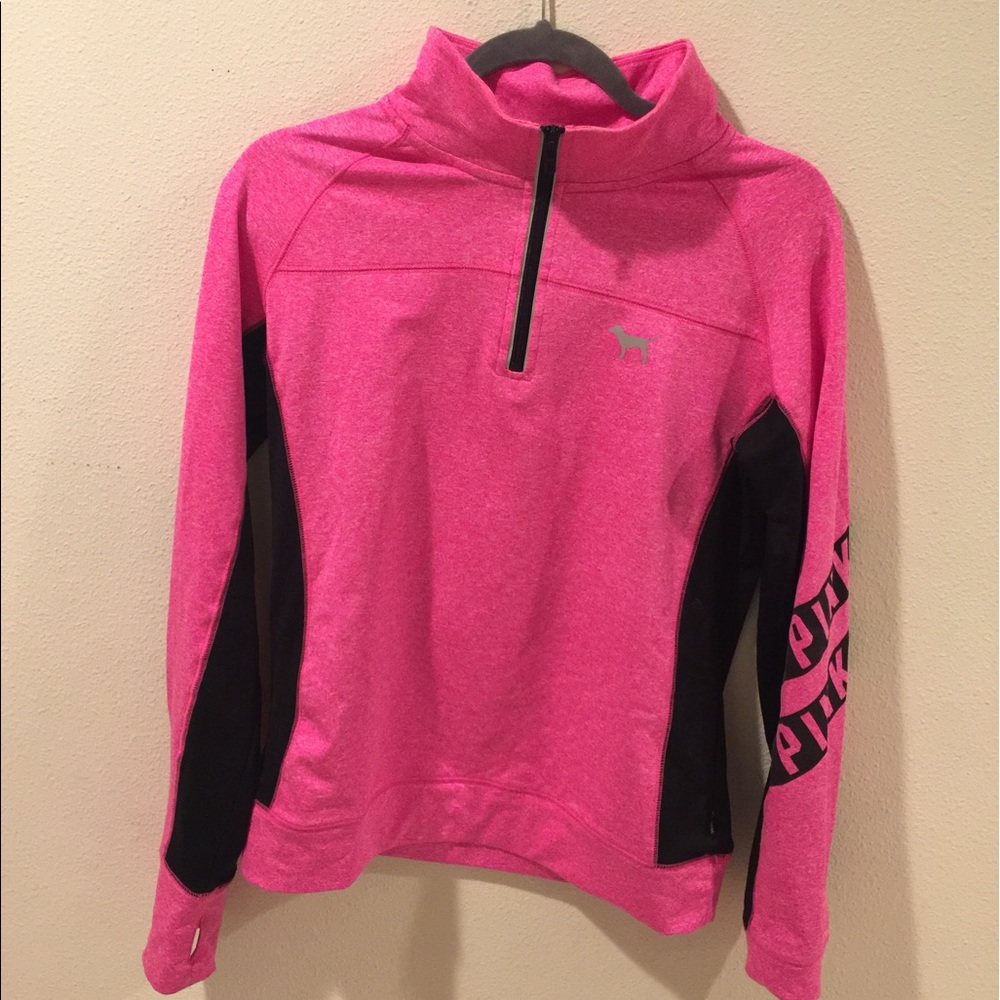 PINK quarter zip athletic top!