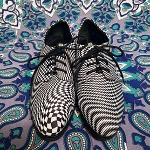 Trippy Optical Illusion Shoes