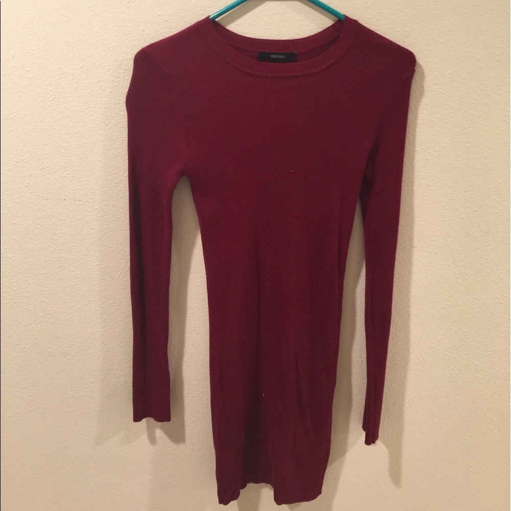 Maroon Sweater dress!! 😍
