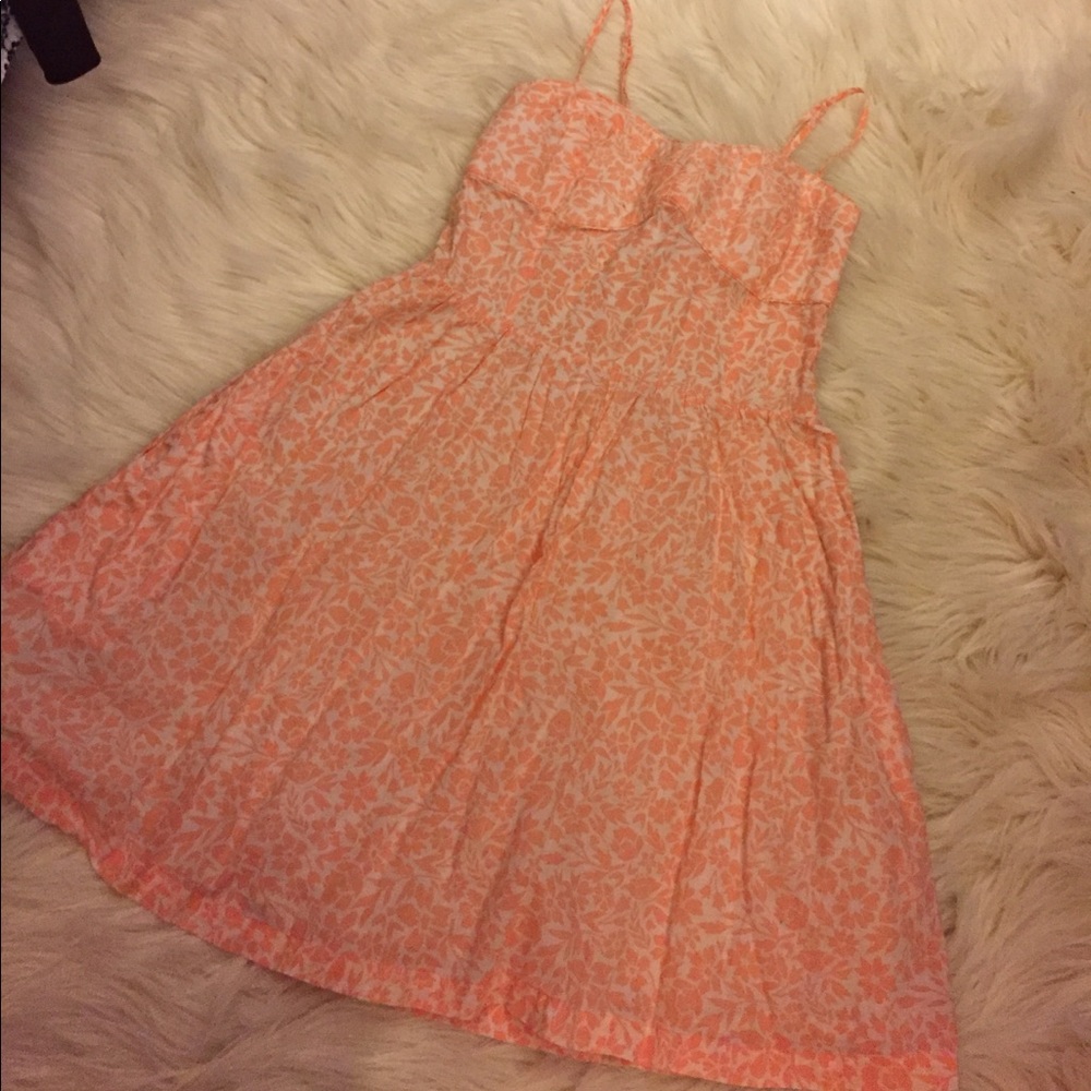 Light pink floral dress