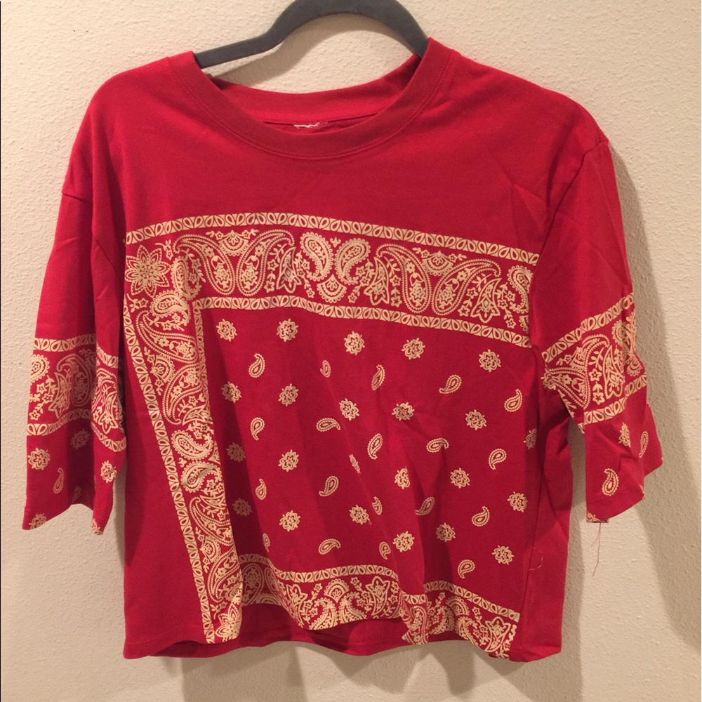 Red Paisley T!!