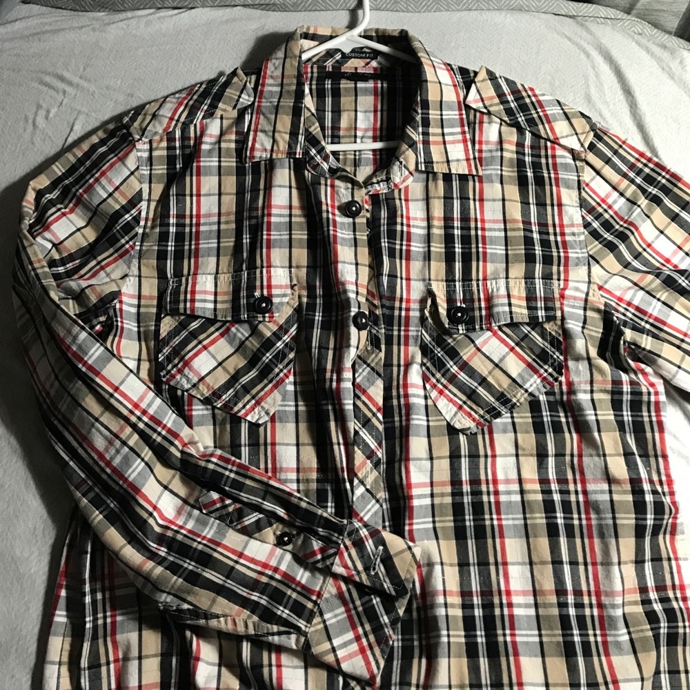 Long sleeve Sean jean xxl button down