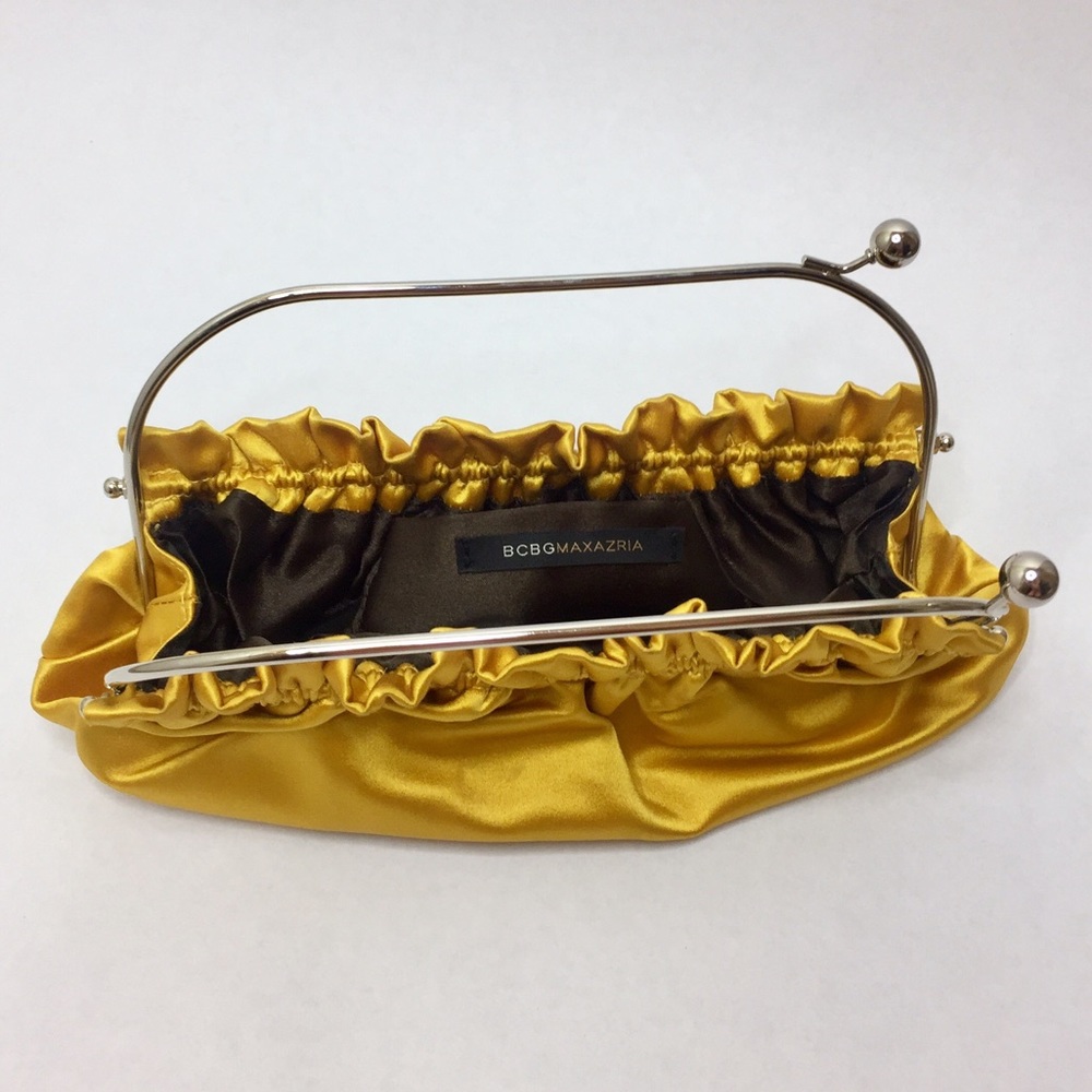 BCBG Max Azria Satin Party Clutch
