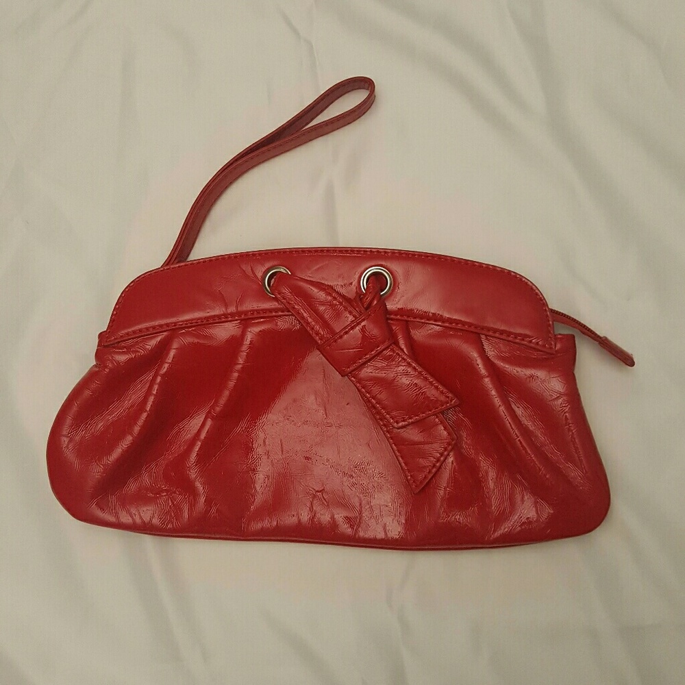 Bisou Bisou Red Purse