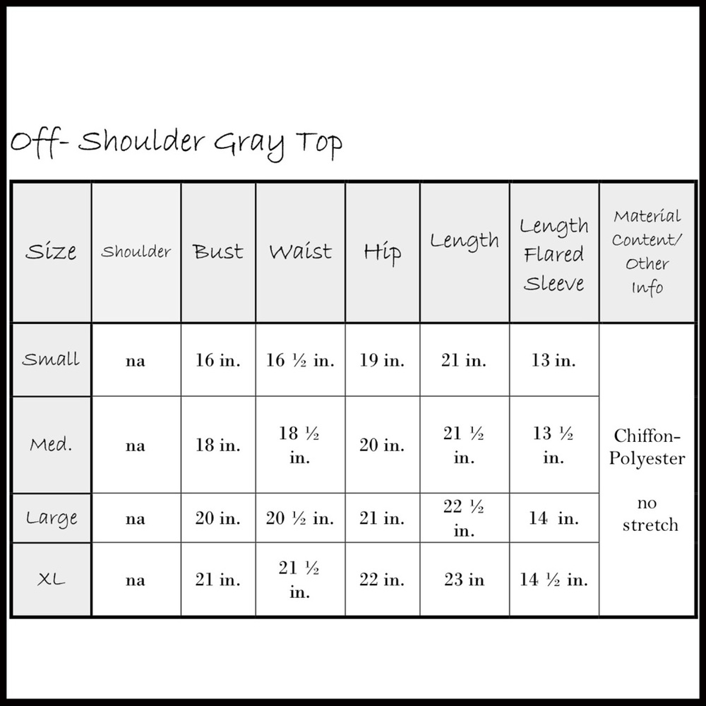 Ribbed Off-Shoulder Top - Picture 8 of 8