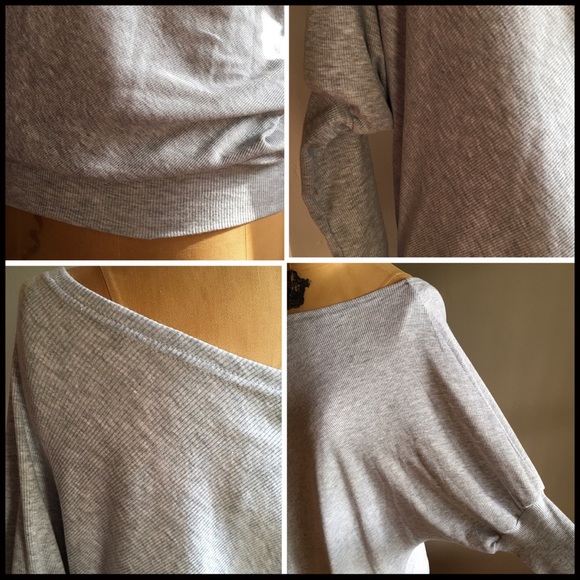 Ribbed Off-Shoulder Top - Picture 3 of 8