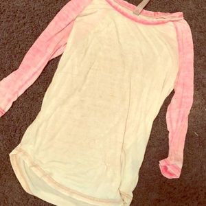 Baseball style shirt