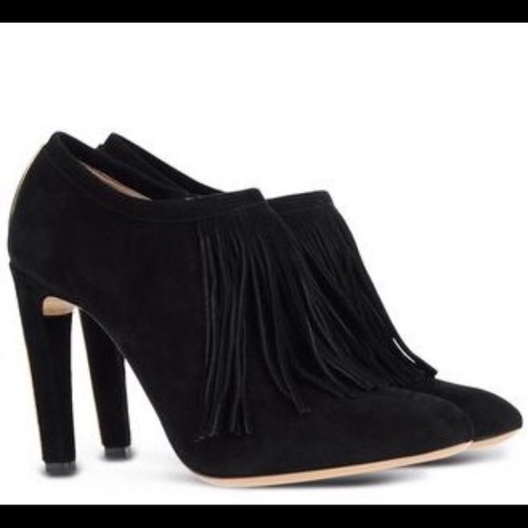 Chloe Shoes - Chloe fringe ankle boots