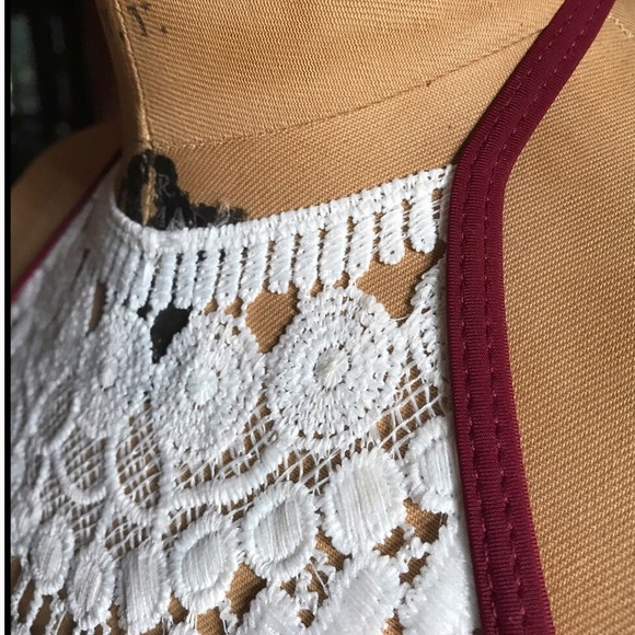 Crochet Bikini in Wine - Picture 4 of 8