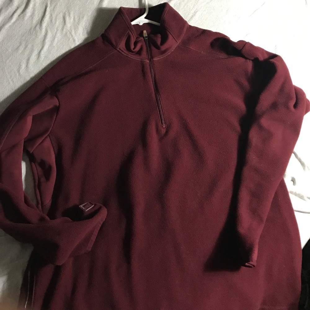Fleece burgundy Large
