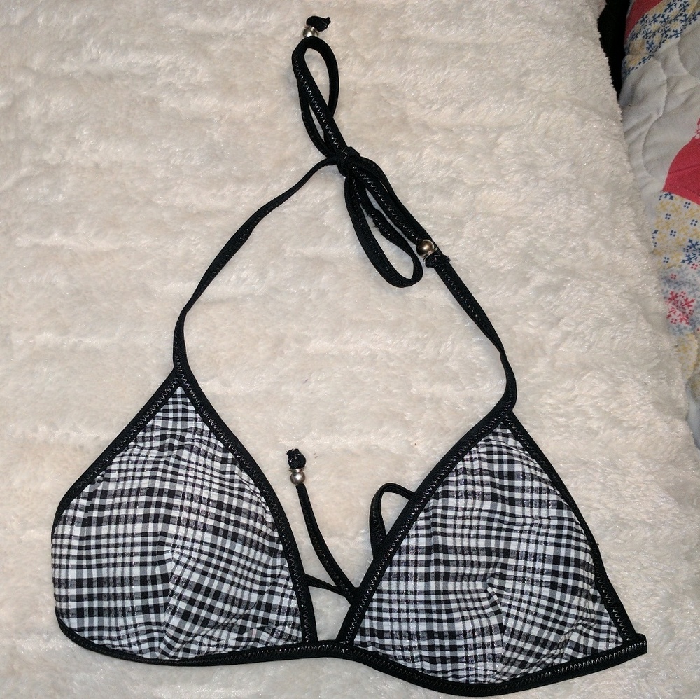 NWOT Koton brand plaid tartan bikini - Picture 3 of 6