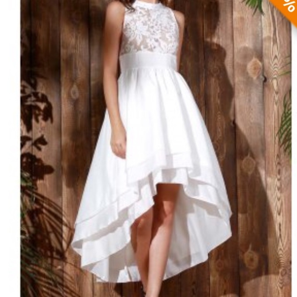 White dress