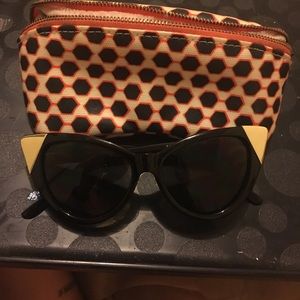 ASOS Cat eye glasses with J-Crew case!