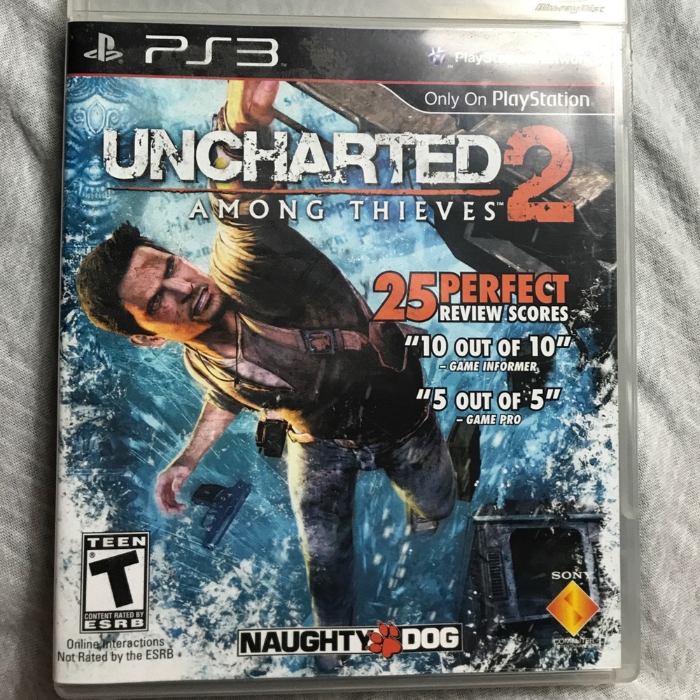 PS3 uncharted 2 among thieves