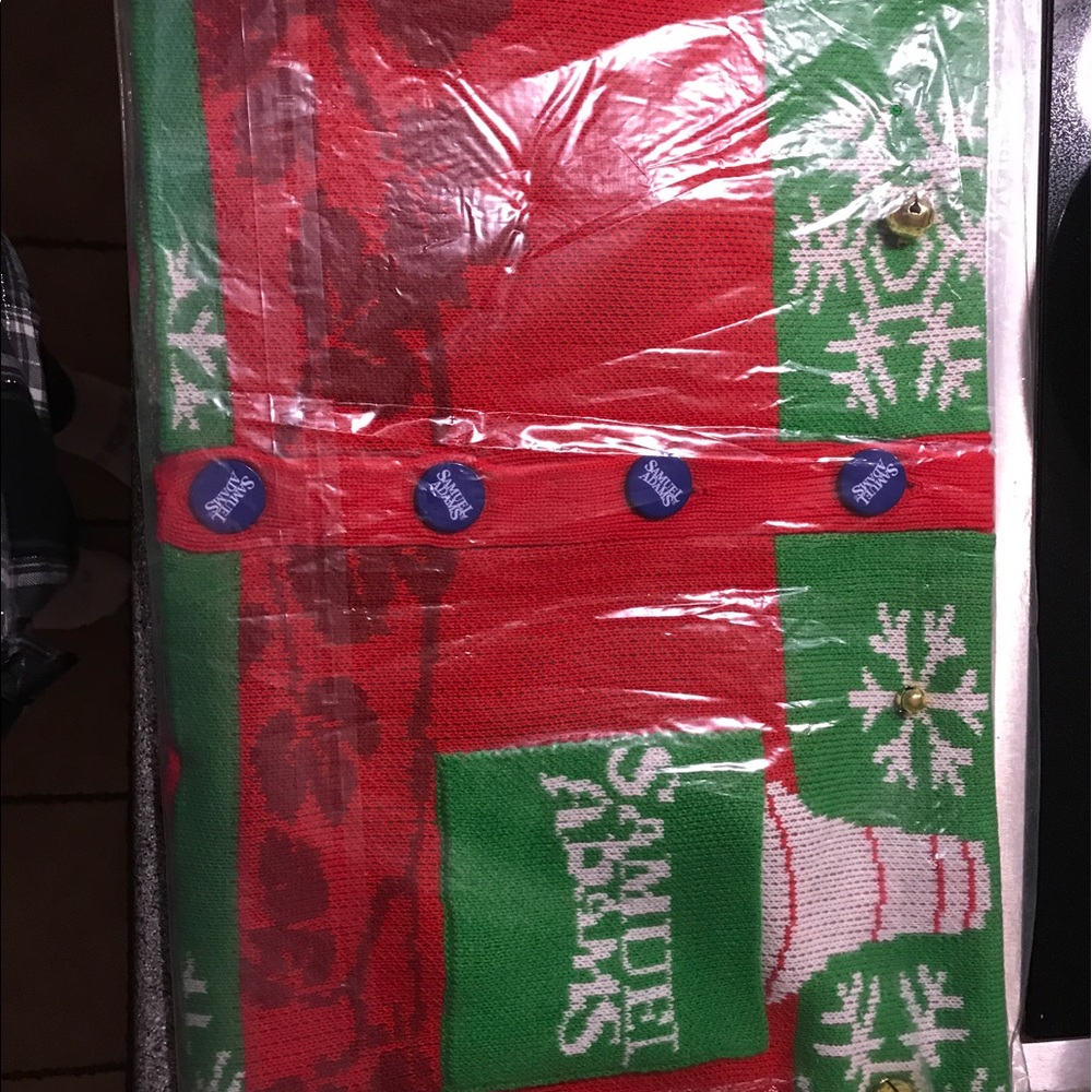 Samuel Adams Christmas ugly sweater vest