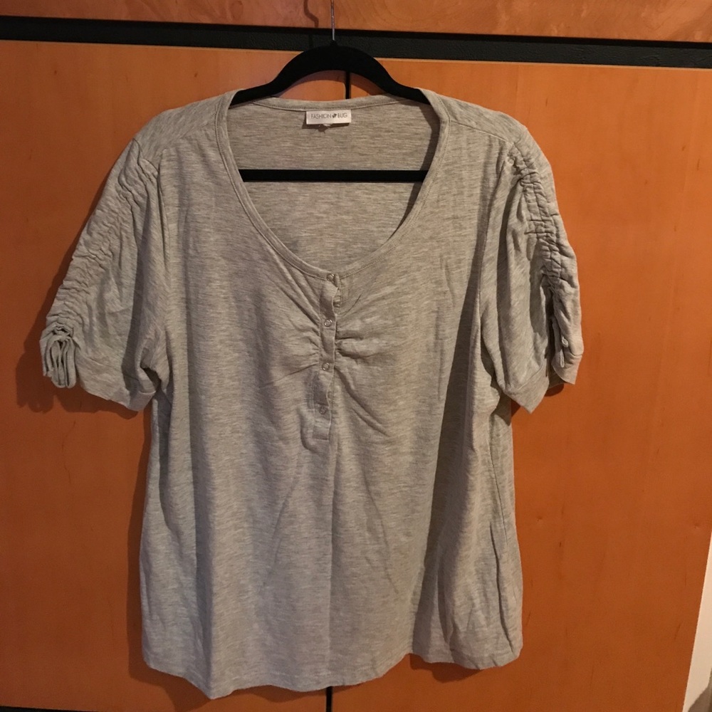Button up t shirt