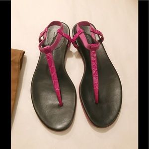 Gucci Leather Sandals