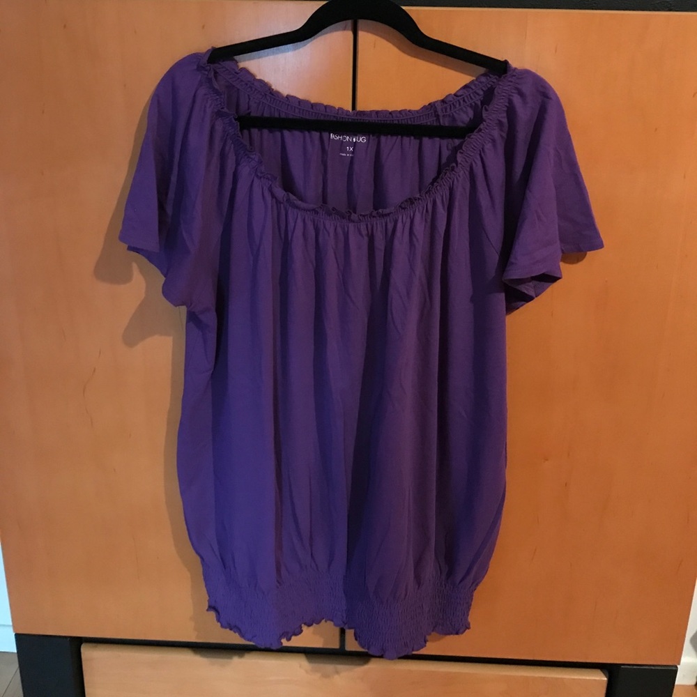 Purple shirt