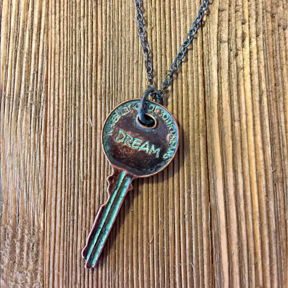 💠JUST IN !!💠  'DREAM' KEY PENDANT NECKLACE