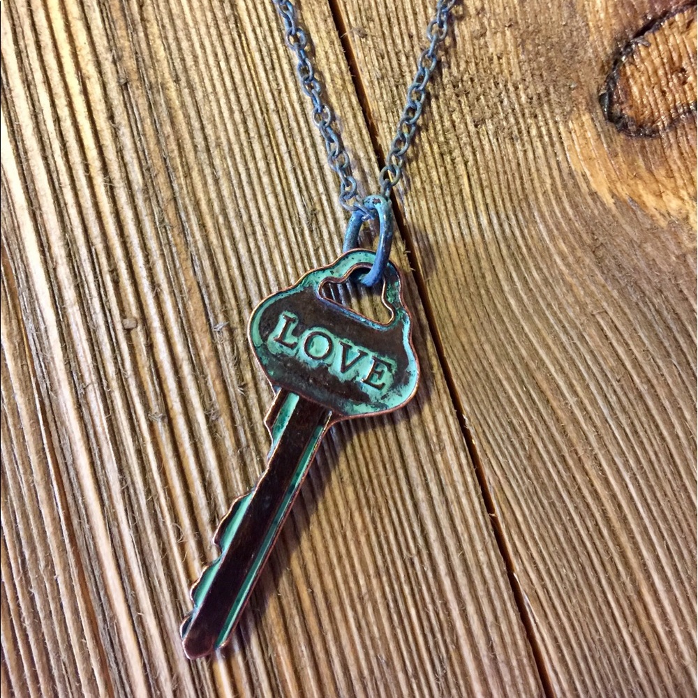 💠JUST IN !!💠  'LOVE' KEY PENDANT NECKLACE