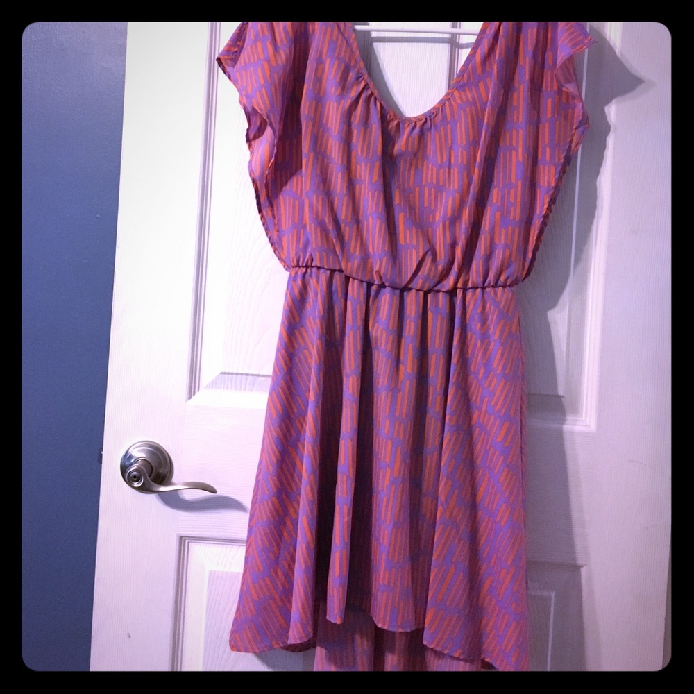 Collective concepts cold shoulder dress