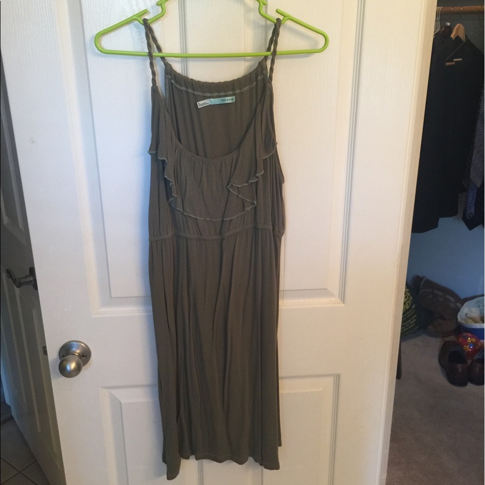Army green dress