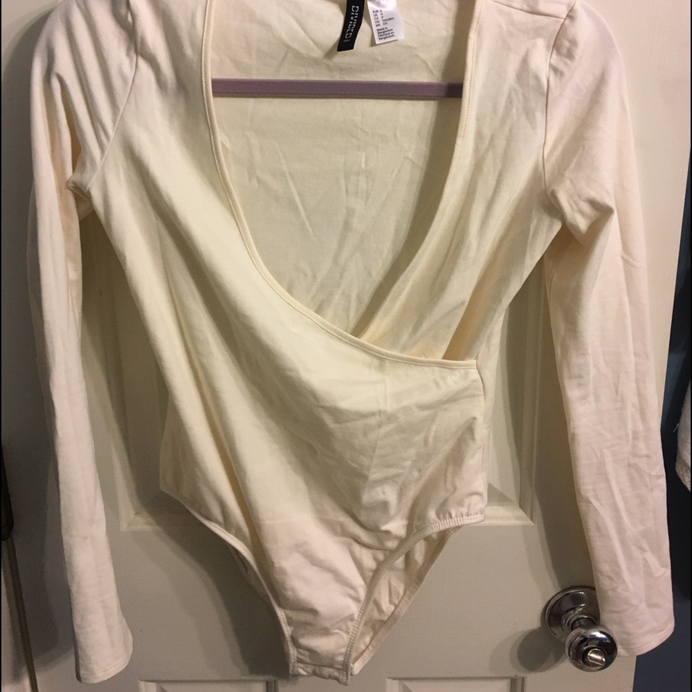 Ivory body suit