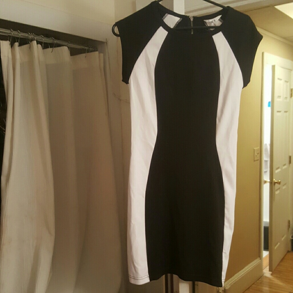 Jack by BB Dakota Black and White Dress