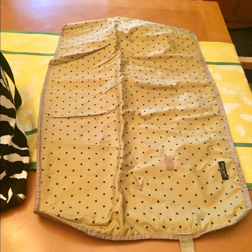 Kate Spade black and white zebra diaper bag - Picture 7 of 7