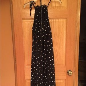 Maxi halter dress