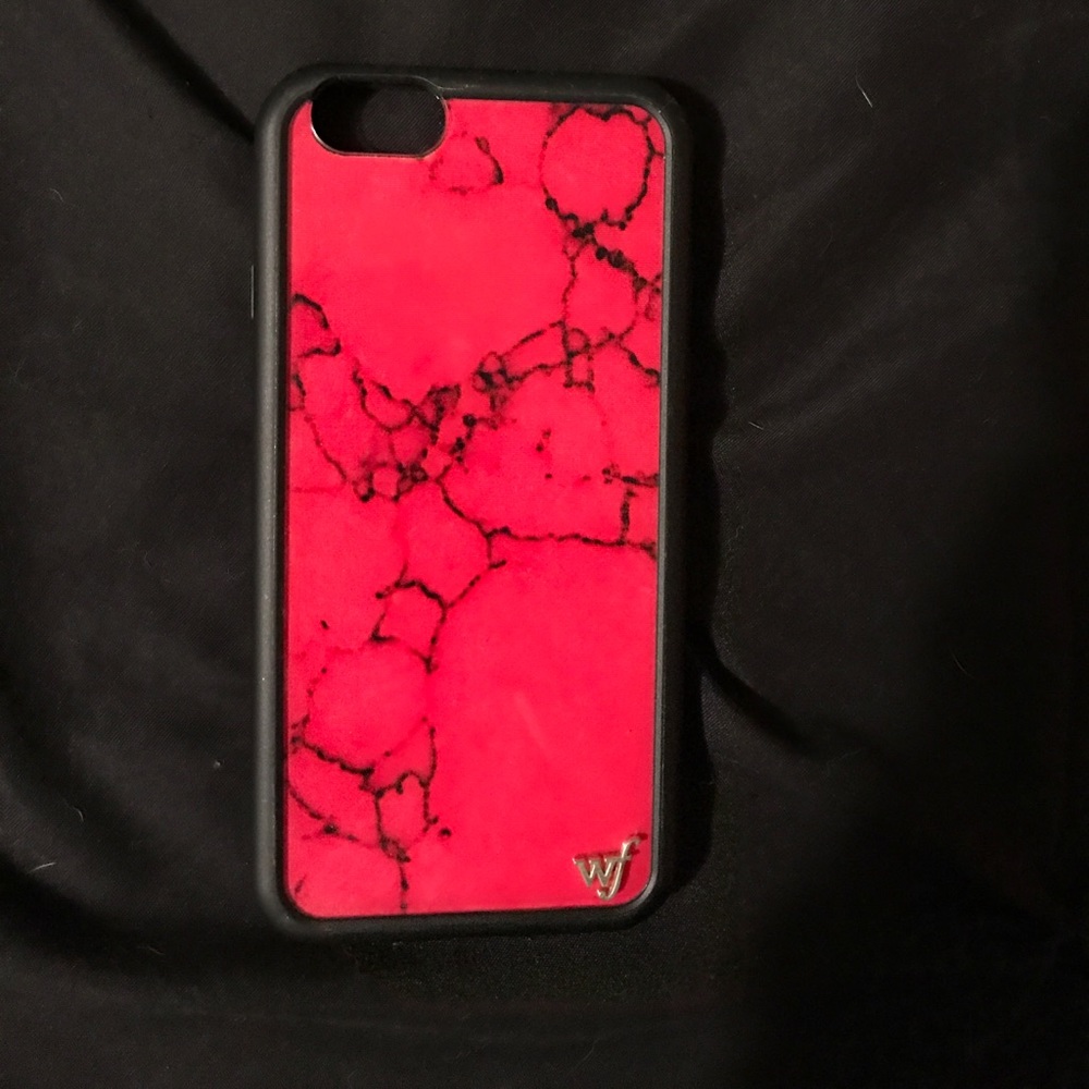 iPhone 6/6S Marble Wildflower Case