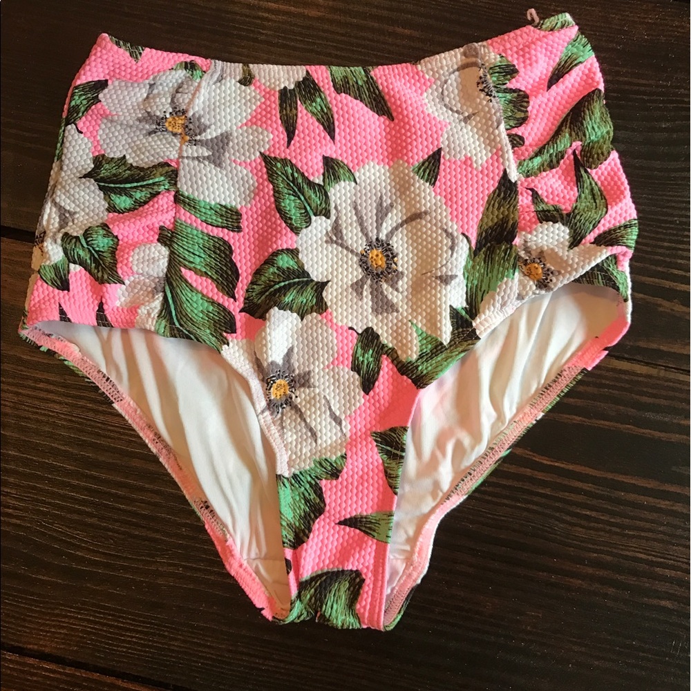 Topshop high waist bikini bottoms