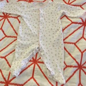 Kissy Kissy 9 mo floral footie