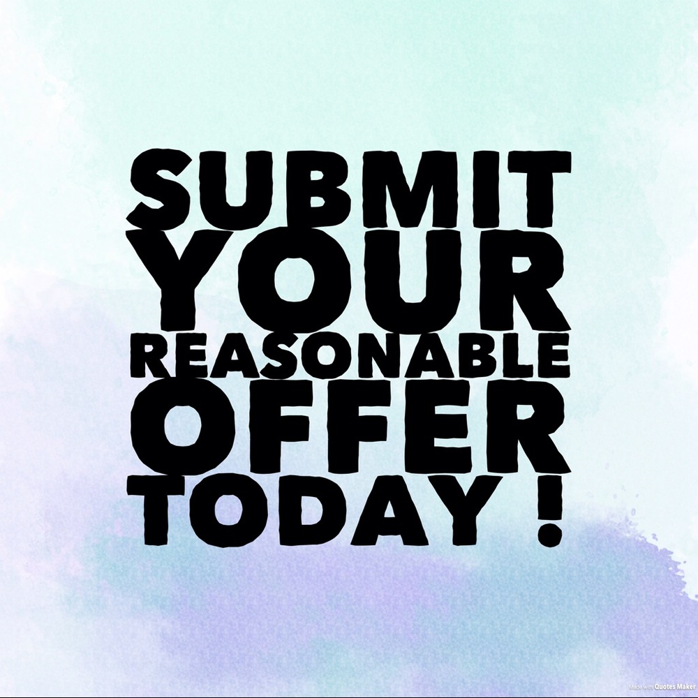 Make an offer on a single item or a bundle !