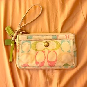 Coach wristlet
