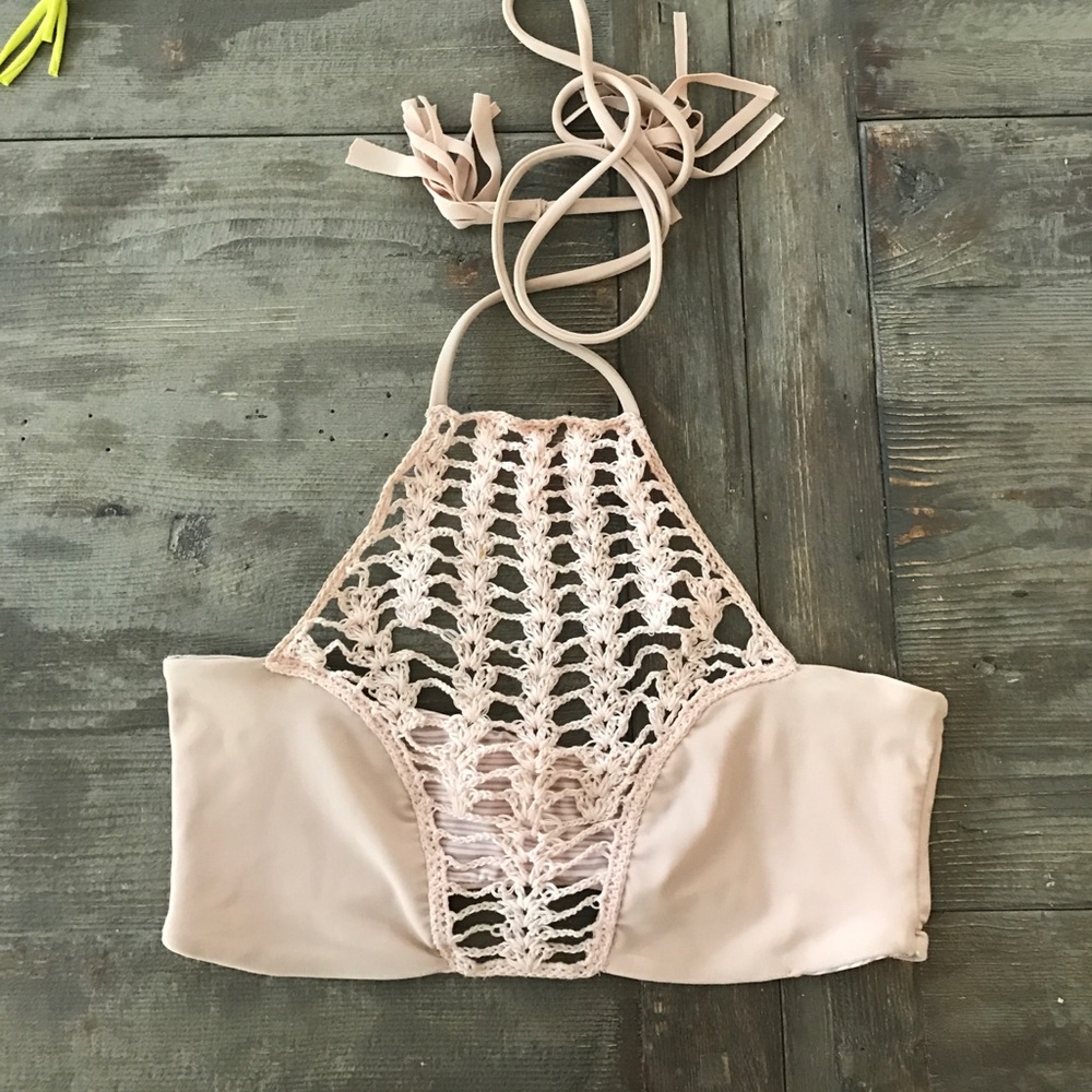 Acacia Crochet bikini top