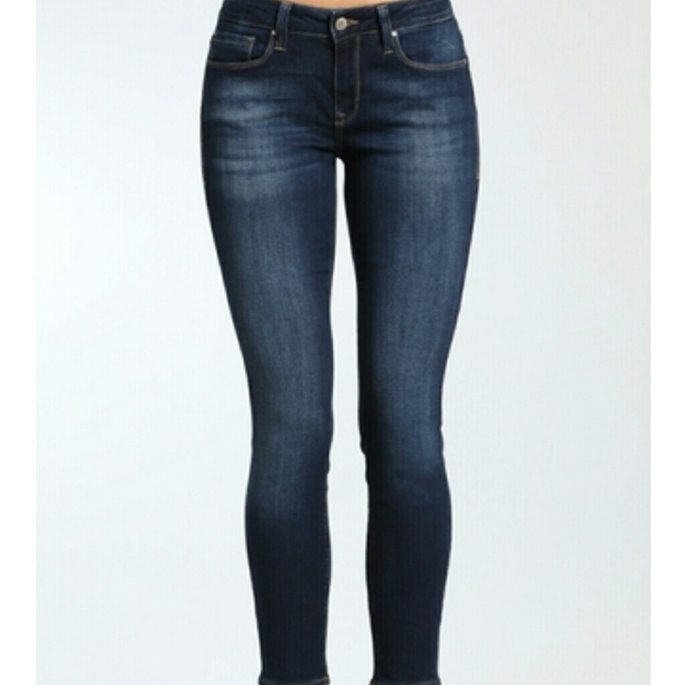 Mavi Skinny Jeans in Dark Wash
