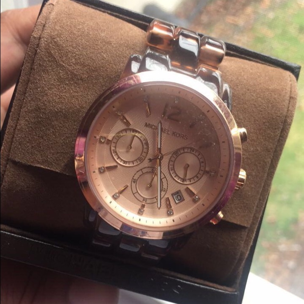 Rose Gold Michael Kors Watch