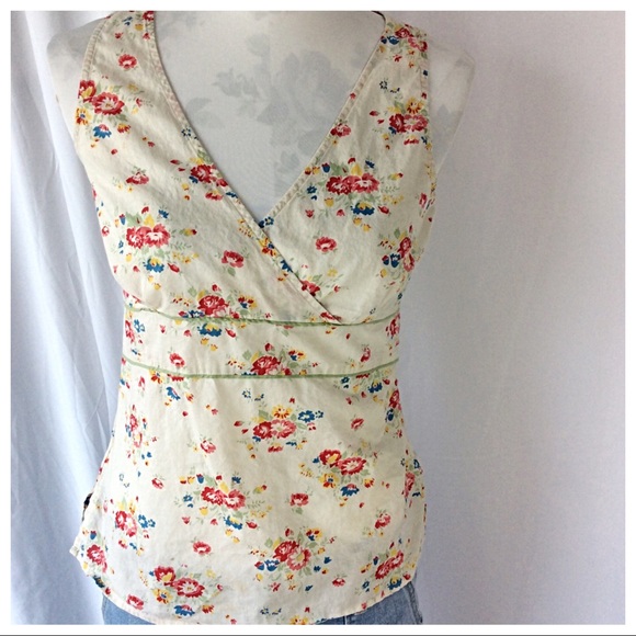 Boden Tops - Boden Sleeveless Floral Top