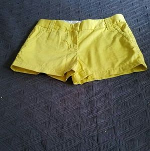 Jcrew  bright yellow Chino size 2 shorts