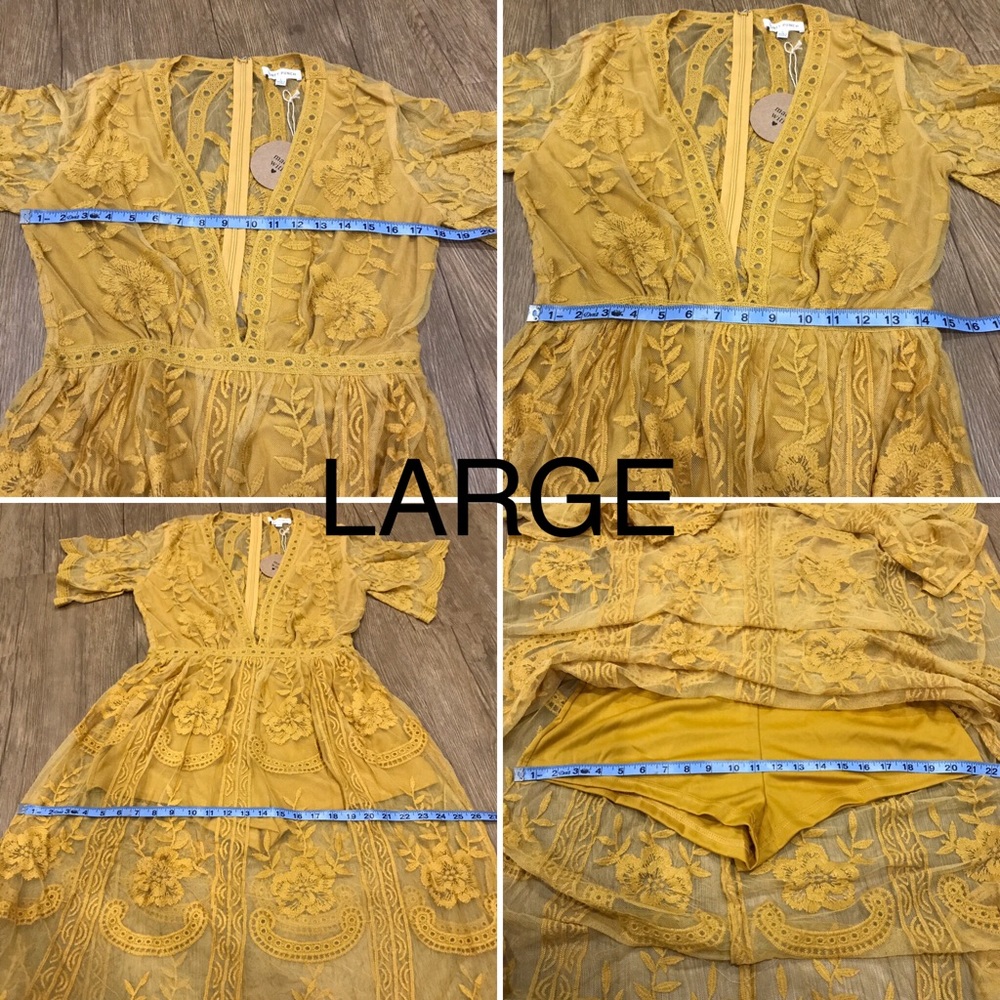 Black Lace Maxi Romper - Picture 4 of 6