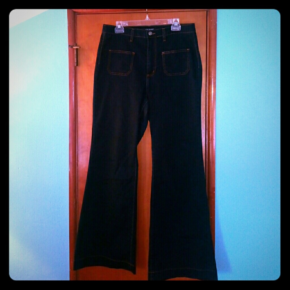 Angry Rabbit Dark Wash Plus Size Jeans by Modcloth