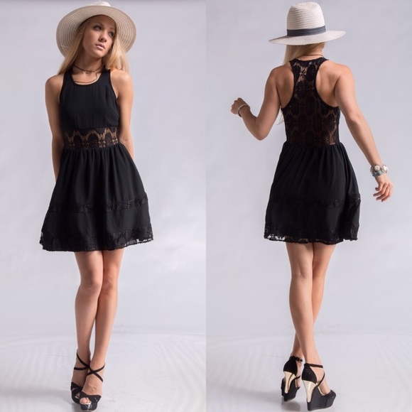 LAST 2! Black sleeveless dress - Picture 2 of 2