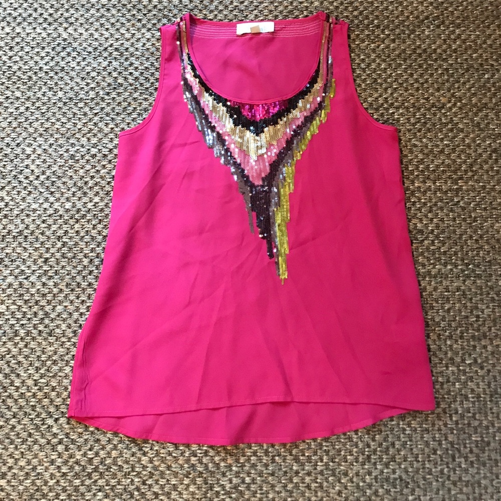 Olive&Oak tank with sequins