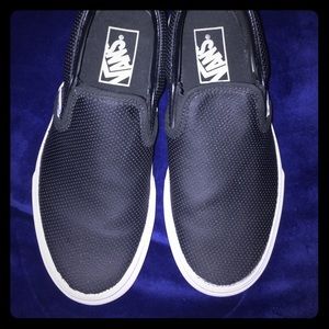 Black Slip On Vans!