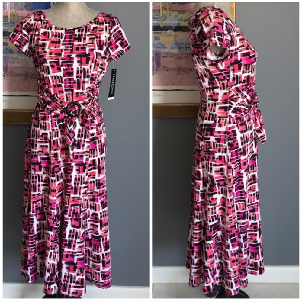 Silky Stretchy Perceptions New York Dress