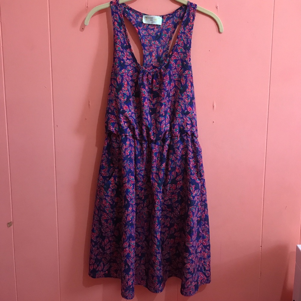 Paisley And Ivy Floral Print Racerback Dress